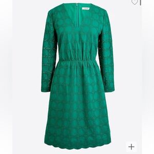 Jcrew Factory v neck lace Dress